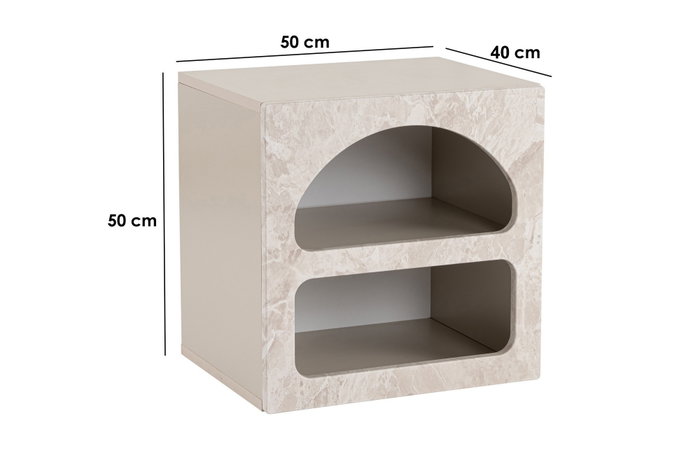 Hanah Home Lorin - Traverten Marble